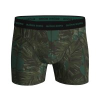 BJÖRN BORG mens boxer shorts, 3-pack - Cotton Stretch Boxer 3P, pants, cotton Green M (Medium)