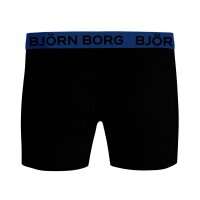 BJÖRN BORG mens boxer shorts, pack of 5 - Cotton Stretch Boxer 5P, pants, cotton Blue L (Large)