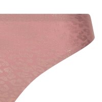 Chantelle Damen Tanga - Glitzer, Tanga, SoftStretch, nahtlos, unsichtbar, Einheitsgröße Pink (Leo Shimmer) One Size