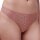 Chantelle Damen Tanga - Glitzer, Tanga, SoftStretch, nahtlos, unsichtbar, Einheitsgröße Pink (Leo Shimmer) One Size