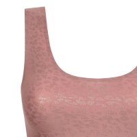 Chantelle Damen Top - Glitzer, Unterhemd, SoftStretch, nahtlos, Einheitsgröße 34-44 Pink (Leo Shimmer) One Size