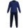 GÖTZBURG Mens pyjamas - long, cuffs, V-neck, cotton, pyjamas Blue L (Large)