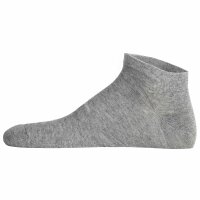 camel active Herren Sneakersocken, 9er Pack - Basic Socken, Bio-Baumwolle Grau 39-42