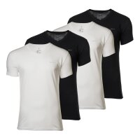 GANT Herren T-Shirt, 4er Pack - V-NECK T-SHIRT 4-PACK,...