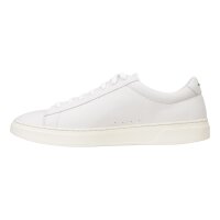 BOSS mens trainers - Kieran Tenn algr, low-cut shoe, genuine leather, logo Natural EUR 42 (UK 8)