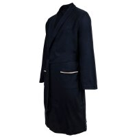 BOSS Herren Bademantel - Robe, Morgenmantel, Baumwolle, Logo Blau 2XL