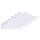 SCOTCH&SODA Mens Terry Low Cut Socks, 6-Pack, One Size, Single-Coloured White 41-46