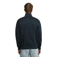 G-STAR Herren Sweatshirt- Premium Core Half Zip, Logo, einfarbig Dunkelblau M