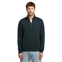 G-STAR Herren Sweatshirt- Premium Core Half Zip, Logo, einfarbig Dunkelblau XL