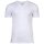 LACOSTE Herren T-Shirts, 6er Pack - Essentials, V-Ausschnitt, Slim Fit, Baumwolle, einfarbig Weiß S