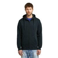 G-STAR Herren Sweat-Jacke - Premium Core, Loungewear, Zipper, Kapuze, einfarbig Dunkelblau (Salute) M