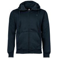 G-STAR Herren Sweat-Jacke - Premium Core, Loungewear, Zipper, Kapuze, einfarbig Dunkelblau (Salute) XL