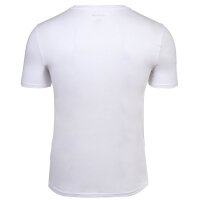 LACOSTE Mens T-Shirts, 6-pack - Essentials, Round Neck, Slim Fit, Cotton, Solid Color White M (Medium)