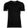 LACOSTE Herren T-Shirts, 6er Pack - Essentials, Rundhals, Slim Fit, Baumwolle, einfarbig Schwarz S