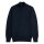 G-STAR Herren Strickpullover mit Henley-Kragen - Premium Core Half Zip Knit, einfarbig Dunkelblau M
