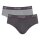 Sloggi mens briefs 2-pack - Start midi C2P box, cotton Grey/Black M (Medium)