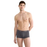 Sloggi Herren Hipster 2er Pack - Start Hipster C2P box, Boxershort, Baumwolle Grau/Schwarz 2XL