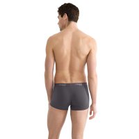 Sloggi Herren Hipster 2er Pack - Start Hipster C2P box, Boxershort, Baumwolle Grau/Schwarz 2XL