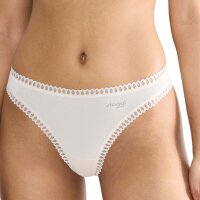 Sloggi Damen Strings, 3er Pack - GO Crush String C3P, Unterhose, Stretch-Baumwolle Weiß XS