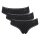 Sloggi Damen Hipster-Slips, 3er Pack - GO Crush Hipster C3P, Unterhose, Stretch-Baumwolle Schwarz S