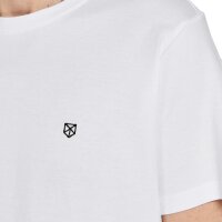 JACK&JONES Herren T-Shirt, 5er Pack - JPRBLABRODY TEE CREW NECK 5PK, Kurzarm, Rundhals, Baumwolle Blau/Grün/Rot/Weiß S