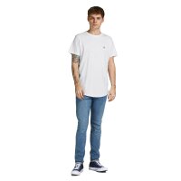JACK&JONES Herren T-Shirt, 5er Pack - JPRBLABRODY TEE CREW NECK 5PK, Kurzarm, Rundhals, Baumwolle Blau/Grün/Rot/Weiß 2XL