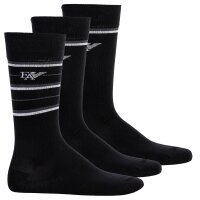 EMPORIO ARMANI Mens Socks, 3 Pack - Short Socks, Gift Box, One Size Black 39-46 (UK 5-12)