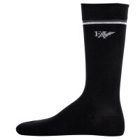 EMPORIO ARMANI Mens Socks, 3 Pack - Short Socks, Gift Box, One Size Black 39-46 (UK 5-12)
