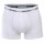 LACOSTE Herren Boxershorts, 6er Pack - Trunks, Cotton Stretch, Logobund Schwarz/Weiß/Grau S