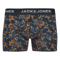 JACK&JONES Men Boxer shorts, pack of 5 - JACMAXWELL TRUNKS 5 PACK, stretch cotton Green/Blue/Black S (Small)
