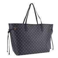 JOOP! Damen Handtasche - Cortina 1.0 Lara Shopper xlho 33x40x20 (HxBxT), Cornflower, Anhänger, Logo, gemustert Dunkelblau