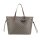 JOOP! Ladies Handbag - Cortina 1.0 Lara Shopper xlho, Cornflower, Pendant, Logo, patterned Green (Burnt Olive)