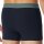 SCHIESSER Herren Boxershorts 3er Pack - Serie "95/5", Unterhose, Logobund Schwarz/Braun/Grau M