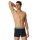 SCHIESSER Herren Boxershorts 3er Pack - Serie "95/5", Unterhose, Logobund Schwarz/Braun/Grau M