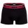 BOSS mens boxer shorts, 3-pack - Power Trunks, logo, cotton blend, single-coloured Black/Red/Blue/Grey L (Large)