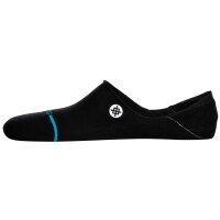 STANCE unisex sneaker socks 6-pack - Icon No Show, Logo, Basic Black 43-47