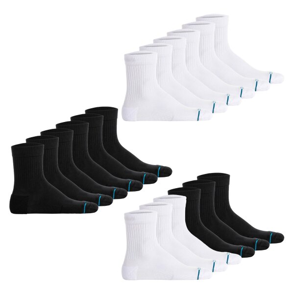 STANCE unisex quarter socks 6-pack - Icon Quarter, Logo, Basic
