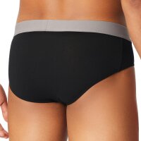 SCHIESSER Herren Slips, 5er Pack - Serie "95/5", Single Jersey Schwarz/Grau/Blau XL