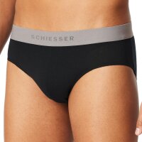 SCHIESSER Men Briefs, 5-pack - Series "95/5", single jersey Black/Grey/Blue XL (X-Large)