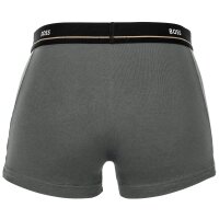 BOSS mens boxer shorts, pack of 5 - Essentials trunks, logo, cotton blend Black/grey/red 2XL (XX-Large)