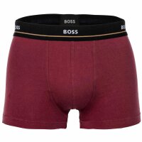 BOSS mens boxer shorts, pack of 5 - Essentials trunks, logo, cotton blend Black/grey/red 2XL (XX-Large)