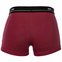 BOSS mens boxer shorts, pack of 5 - Essentials trunks, logo, cotton blend Black/grey/red 2XL (XX-Large)