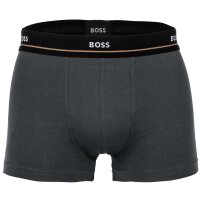 BOSS mens boxer shorts, pack of 5 - Essentials trunks, logo, cotton blend Black/grey/red 2XL (XX-Large)