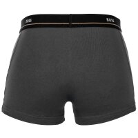 BOSS mens boxer shorts, pack of 5 - Essentials trunks, logo, cotton blend Black/grey/red 2XL (XX-Large)
