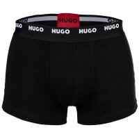 HUGO mens boxer shorts, 5-pack - Trunk Five Pack, Logo, Cotton Stretch Black/Red/Grey/Olive M (Medium)