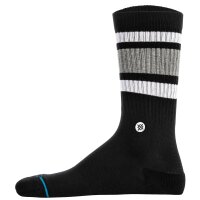 STANCE unisex socks pack of 3 - Boyd ST, logo, stripes, crew socks Black 38-42