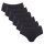 Sloggi Damen Slips, 6er Pack - GO Daily Cotton Midi 6P, Unterhose, Stretch-Baumwolle Schwarz S