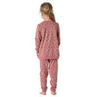 SCHIESSER Girls Pyjamas, long - Kids, terrycloth, cuffs Light Pink 104