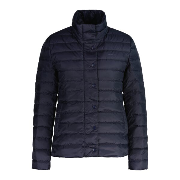 GANT womens down jacket - LIGHT DOWN JACKET, light transitional jacket, quilted jacket Blue S (Small)