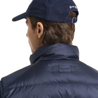 GANT Mens Down Vest - LIGHT DOWN VEST, lightweight quilted vest, stand-up collar, zip Blue M (Medium)